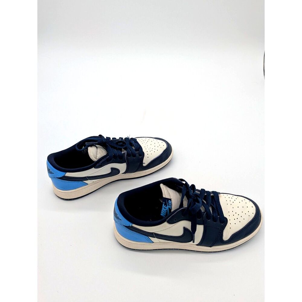Nike Air Jordan 1 Retro Low OG Obsidian UNC Blue Sneakers Youth 4.5Y - Picture 5 of 8